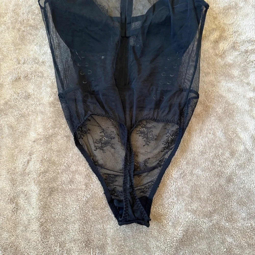 Victoria’s Secret black lace bodysuit - Picture 3 of 7